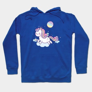 Kawaii Rainbow Unicorn Pony Cute Magic Horse Hoodie